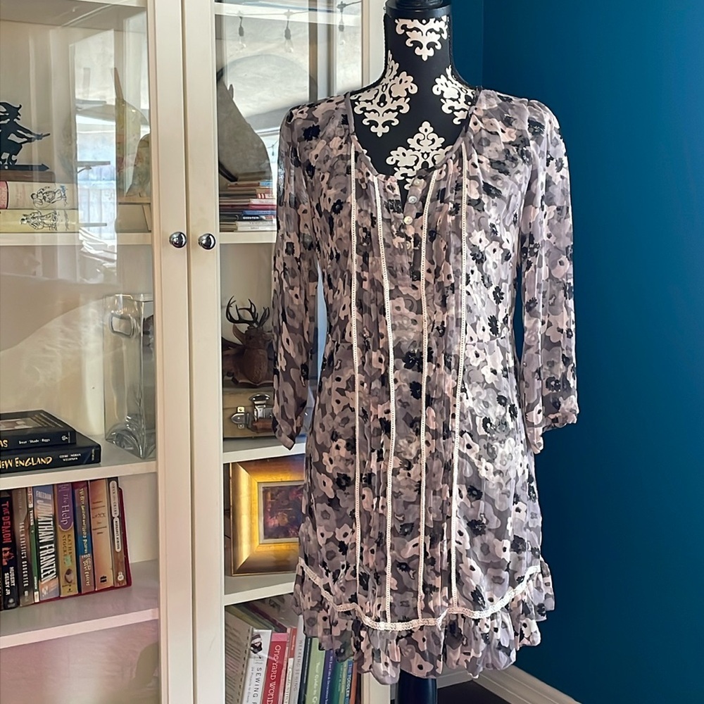 Changes by Together Sheer Floral Dress​​